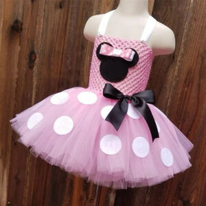 Minnie mouse tutu handmade birthday dress